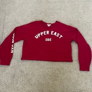 “Upper East Side” Forever 21 NYC Long Sleeve Tee